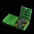 AA AAA Battery Holder, 10PCS Set, Transparent Hard Plastic, Multifunctional Storage Box, Organizer Container, 5 Colors