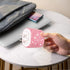 USB Wall Charger Bling 5V/2.4A 24W Dual Port Fast Charger Plug Cell Phone Block Adapter Pink for iPhone Android Samsung