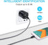 Fast Charging USB Wall Charger & Type C Cable for Samsung Galaxy A11, A21, A51, S24, Note 20 Ultra, LG Stylo 6/5/4.