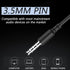 Generic Earbuds Wired in-Ear with Microphone, Ergonomic Design for Secure Fit, Noise Isolation Earphones for Study