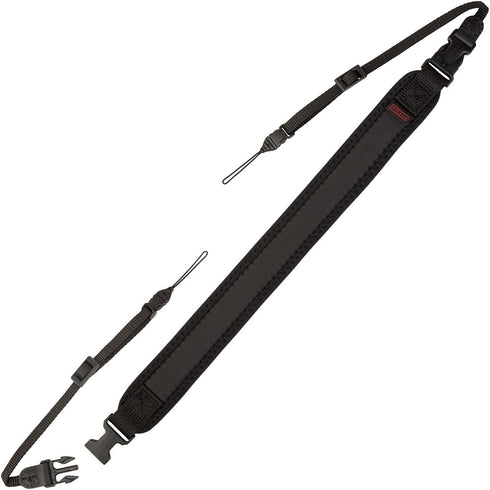 OP/TECH USA Mirrorless Strap - Camera Strap with Quick Disconnects for Lightweight Mirrorless Cameras (Black)