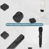 LORADAR Retractable Cable Lock with Double-Sided Adhesive, Remote Control Security Lock, Anti-Lost Rope for TV, DVD,