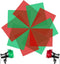 SAKOLLA 10Pcs Christmas Gel Filter: Red & Green Transparent Film for Outdoor Landscape Lighting