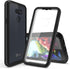 CBUS Heavy-Duty Phone Case with Built-in Screen Protector for LG Premier Pro Plus, Xpression Plus 3, Harmony 4 (Black)