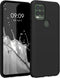 kwmobile Case Compatible with Motorola Moto G Stylus 5G, Soft Slim Protective TPU Silicone Cover (Black Matte)