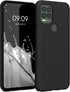 kwmobile Case Compatible with Motorola Moto G Stylus 5G, Soft Slim Protective TPU Silicone Cover (Black Matte)
