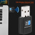 300Mbps USB WiFi Adapter, Wireless LAN Network Card Stick USB 2.0 Dongle for Desktop Laptop PC Windows 10/8/7