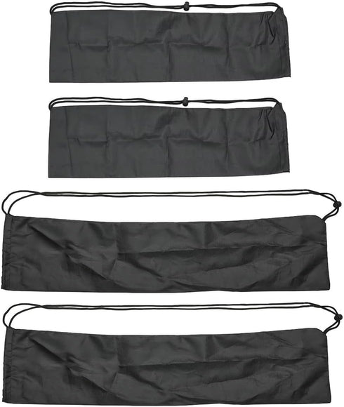 ThtRht 4 Pack Tripod Carrying Case Bag with Drawstring Portable Compact Dust Cover