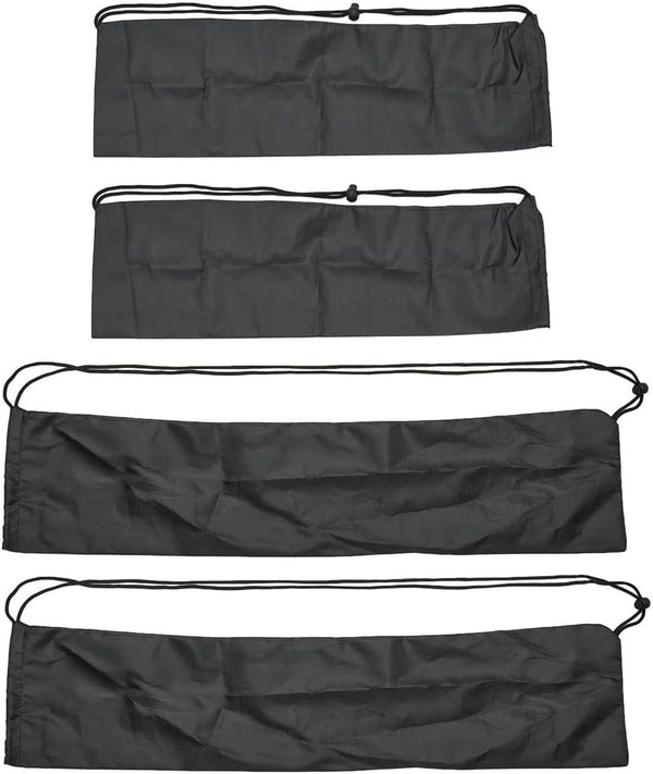 ThtRht 4 Pack Tripod Carrying Case Bag with Drawstring Portable Compact Dust Cover