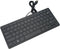 Mini Wired Keyboard (English), Ultra Thin Portable 78 Keys USB Multimedia for Desktop, Laptop, Windows