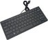 Mini Wired Keyboard (English), Ultra Thin Portable 78 Keys USB Multimedia for Desktop, Laptop, Windows