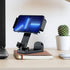 WixGear Universal Airplane in Flight Tablet Phone Mount, Handsfree Holder for Desk with Multi-Directional Dual 360