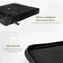 eiP 8-11 inch Waterproof Slim Tablet Carrying Case with Handle Sleeve Bag for iPad Pro, Fit Keyboard and Stylus