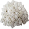 Premium Grade Strength Cable Tie Mounts (25mm x 25mm) Self ADHESIVE Clips Wire Tie Base - 100 Clear/White