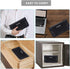 Fireproof Faraday Bag with Zipper Anti-Tracking EMF GPS RFID Car Key Signal Blocker Wallet Shielding Pouch for Cell