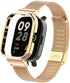 Compatible for Redmi Watch 3 Bands, Stainless Steel Metal Replacement Strap for Xiaomi Redmi Watch 3 Smart Watch