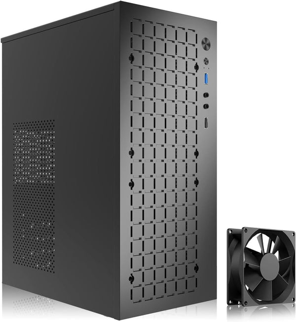 TGDGAMER Matx Case:High Airflow Micro ATX Case, Support MATX, Mini-ITX, Micro ATX Case