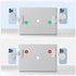 DK177 Magnetic Phone Holder for Laptop, Side Mount Compatible with iPhone 15/14/13/12 Series MagSafe Cases, Silver