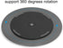 MUNEFE Swivel Monitor Stand, Aluminum Alloy Monitor Turntable Stand, Turntable Desin Lazy Stand for Laptop Poed Pls