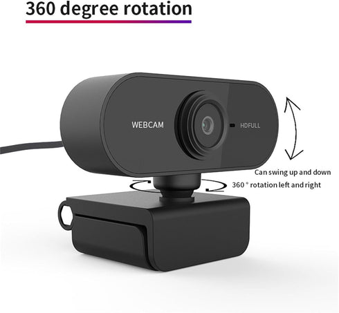 Lovskoo 1080p Streaming Camera HD Webcam USB Pc Camera Webcam for Pc Gaming Computer Web Cameras for Desktop Computer