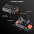 VRIG Select X5 Insta360 Pro2, Insta360 X5/X4 1/4" 2-Prong VRIG Magnetic Quick Release Mount for Ace Aluminum Alloy