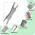 Fotbor 3 Pack 4.7-8" Ergonomic Hand Strap for Kindle & Tablets - Lying Reading Essential - Non-Slip Anti-Fall