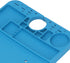 Heat Resistant Microscope Silicone Base with Screw Positioning Holes, Anti Static Multifunctional Micro Soldering Mat