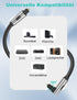 90 360 Speaker(16.5FT/5M) EMK Degree Optical Cable Degree Free-Rotating Fiber Optic Cable Toslink Male to Male Cable