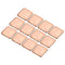 MECCANIXITY 15mm x 15mm x 1.8mm Copper Pad Shim, Thermal Conductive Heat Sink for Electronic Chip Cooling, Pack of 12