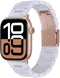 V-MORO Resin Band Compatible with Apple Watch Bands Series 10/9/8/7, 41mm 42mm 40mm 38mm Fashion Strap