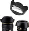 HB-53 Lens Hood, Camera Lens Sunshade Replacement for AF-S 24-120mm f/4G ED VR