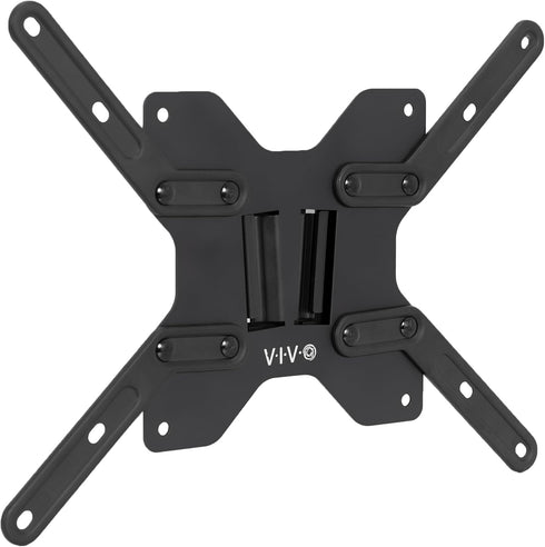 VIVO RV Large TV Mount, Max VESA 400x400, Holds up to 44 lbs, Plastic Polymer Wall Plate for Camping, Black
