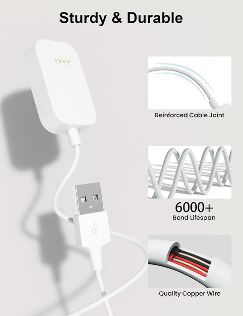 Bicmice Charger for Gabb Watch/Watch 2, Wireless Charging Dock Magnetic Cable USB Cord Stand
