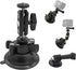 LSYRIA Double Layer Suction Cup Mount with Double Ball Head Magic Arm, 1/4"