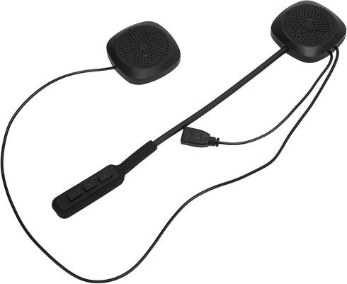 Headset for Motorcycle Helmet, Communication Headphone with Earpiece, Manual/Automatic Answering