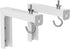 suptek Universal Projector Screen Wall Mount L-Brackets Wall Hanging Mount 6 inch Adjustable