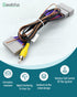 Daxabfuz 32Pin 2012-2016, Car Rear View Camera Adapter Wire Harness Fit for Honda CR-V CRV Car Reverse Rearview Backup