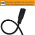 TV Power Cable Cord for Samsung 24" to 75" LCD HD Smart 4K Curved TV, 6FT Replacement Power Charging Cord
