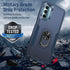 HNHYGETE for Moto G Stylus 5G 2022 Case - Shockproof Military-Grade Heavy Duty with Ring Kickstand, Navy Blue