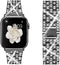 Dsytom Bing Bands for Apple Watch, Compatible with 38mm-49mm, Jewelry Replacement Strap for iWatch Series