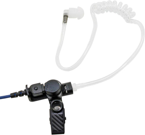 abcGoodefg 2 Pin Surveillance Earpiece Headset PTT Mic for Motorola 2 Way Radio CP200, CP185, CP200D, GP300, CLS1110,