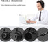 MERAIJIN Trucker Bluetooth Headset, Wireless Over The Head Headphones with Microphone for Cellphone Calls