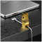 N2U (2 PCS - Gold) Metal Cord Holder, Weighted Cable Organizer or Management,
