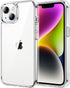 JETech Non-Yellowing Shockproof Phone Bumper Cover for iPhone 14 6.1-Inch, Anti-Scratch Clear Back - Clear