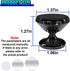 KPFILEH 360 Magnetic Car Dashboard Phone Holder, Adjustable Automotive Cellphone Mount, Universal Stable Anti-Slip