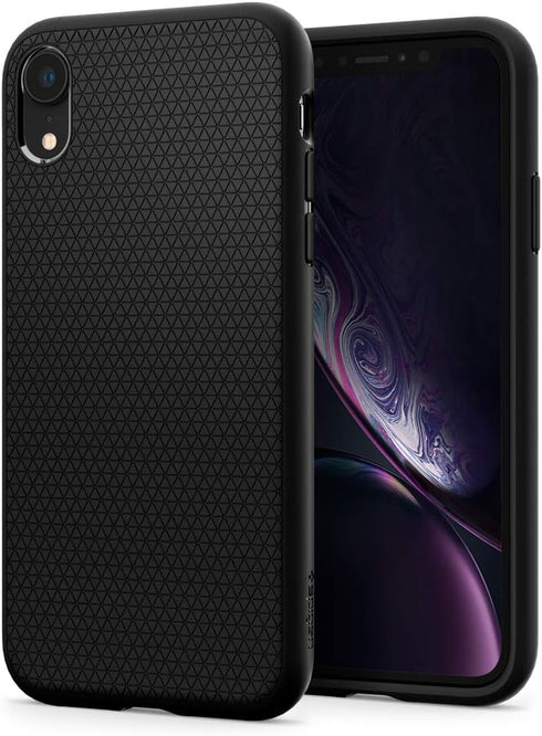 Spigen (2018) Liquid Air Designed for iPhone XR Case - Matte Black