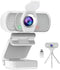 HZQDLN Webcam for PC, HD 1080P Webcam with Microphone, 110 Wide Angle USB