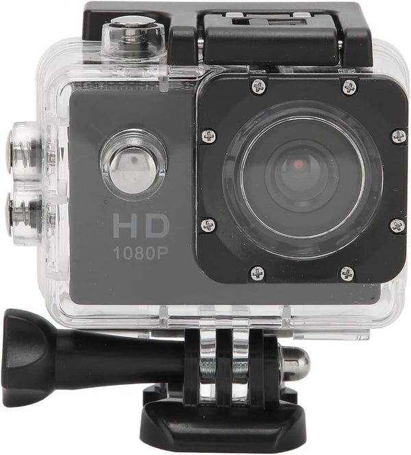 Waterproof Sports Camera - 2.0 Inch Action Camera, 4K 1080P Underwater Outdoor Sports Camera with 140 Degrees Wide