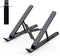 Laptop Stand for Desk, Adjustable Riser ABS+Silicone Foldable Portable Holder, Ventilated Cooling for 10-15.6” Laptops,