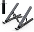Laptop Stand for Desk, Adjustable Riser ABS+Silicone Foldable Portable Holder, Ventilated Cooling for 10-15.6” Laptops,